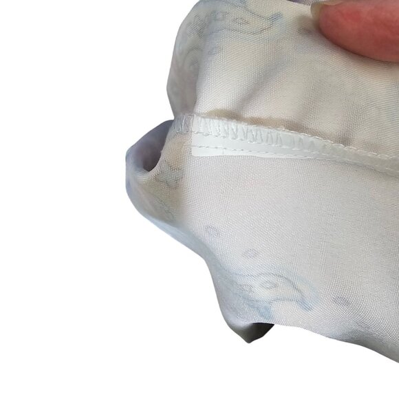 Bohemian Paisley Printed Long Sleeve Mini Dress By Goodnight Macaroon - Size L - Picture 6 of 9